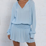 AVISHAG DRESS- LIGHT BLUE