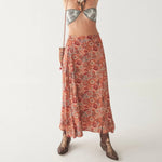 MAISON HOTEL- Fabia Skirt - Kaleidoscope Petunia