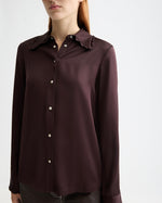 SCOTCH&SODA-RUFFLE COLLAR SHIRT