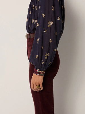 MAISON HOTEL-Milla Blouse - Vagator Marino