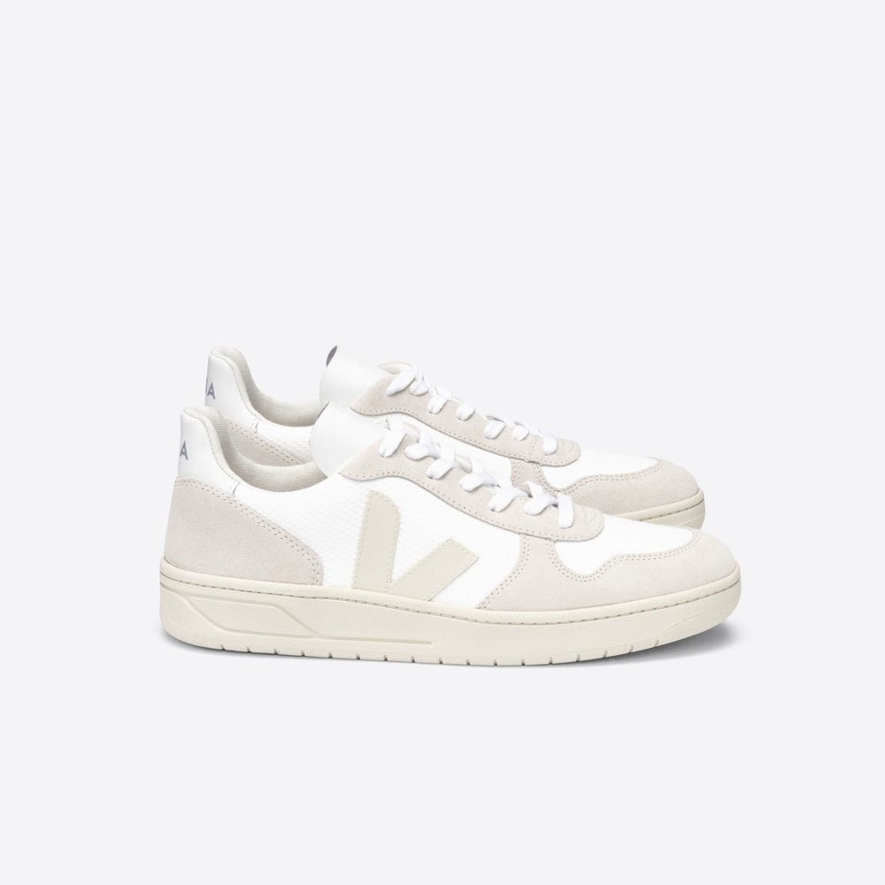 VEJA- V10 B-MESH WHITE NATURAL PIERRE