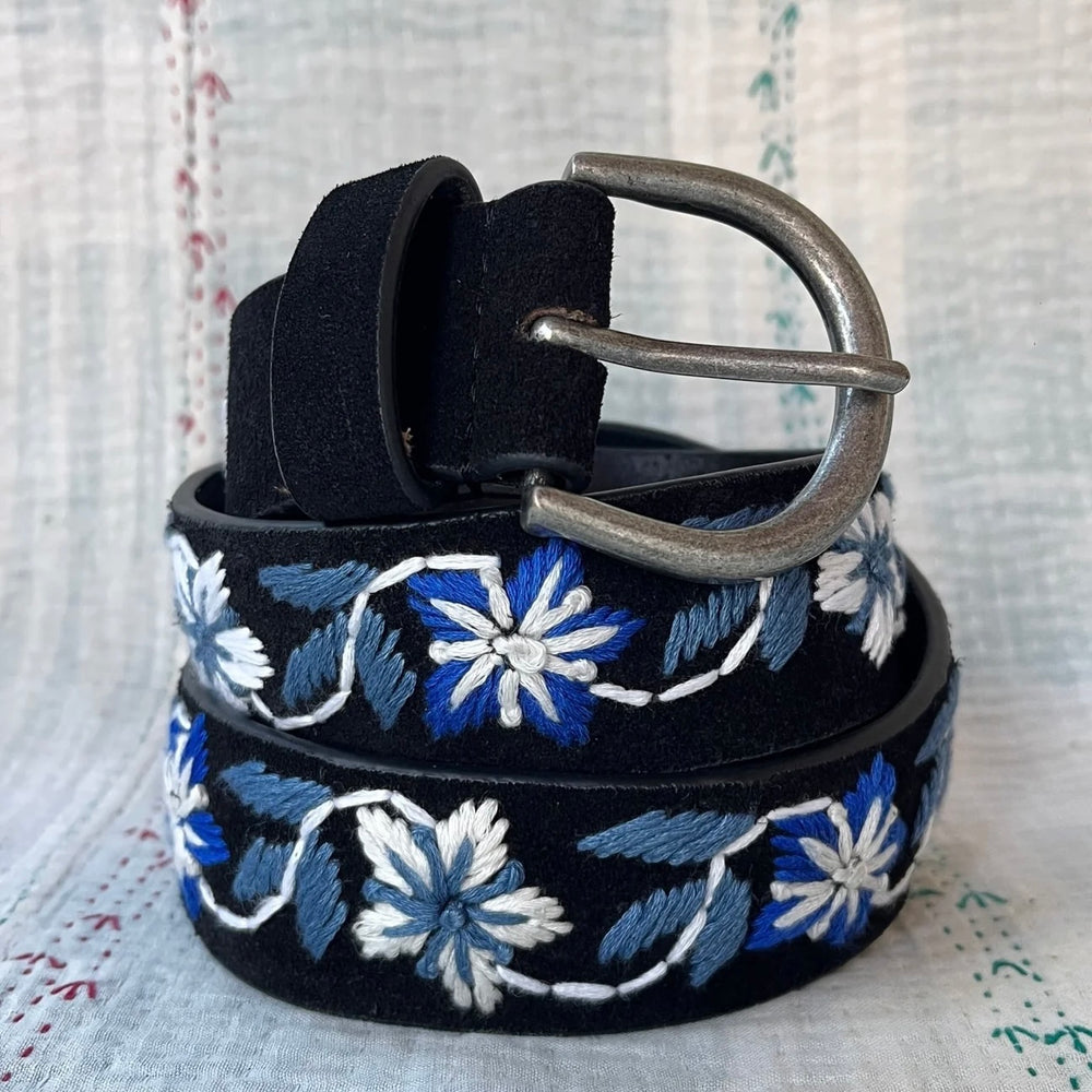 MAISON HOTEL-Violetta Belt - Blue Orchid