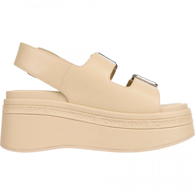TOMMY HILFIGER-platform beige