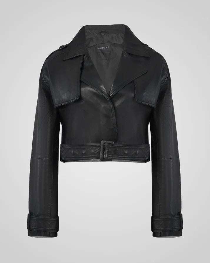 AMAPELLE-ROMIE - CROPPED TRENCH BIKER