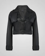 AMAPELLE-ROMIE - CROPPED TRENCH BIKER