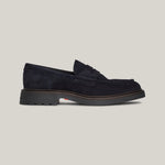 TOMMY HILFIGER -SUEDE CHUNKY SOLE LOAFERS