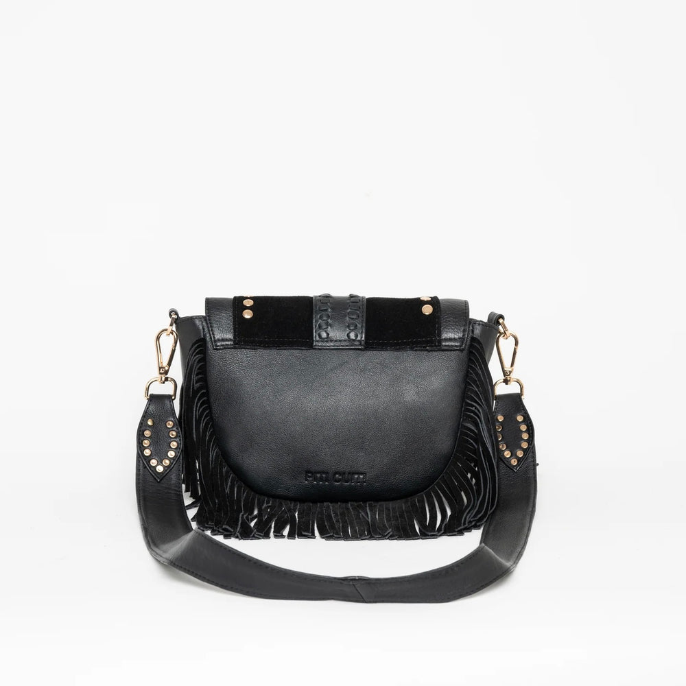 AMAL BLACK CROSSBODY BAG