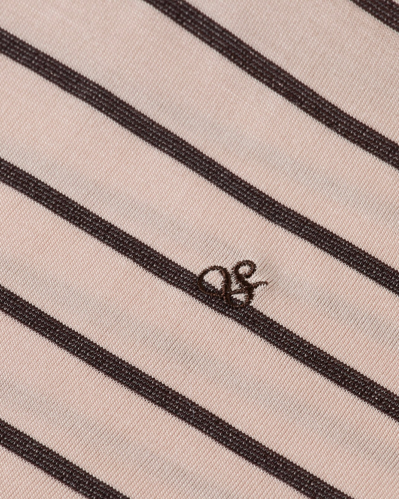 SCOTCH&SODA-STRIPED REGULAR T-SHIRT