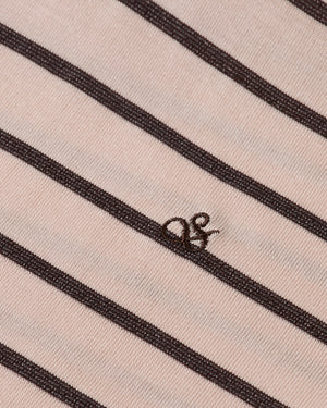 SCOTCH&SODA-STRIPED REGULAR T-SHIRT