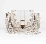 LISSA ECRU SHOULDER BAG