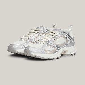 TOMMY HILFIGER-METALLIC RUNNER TRAINERS