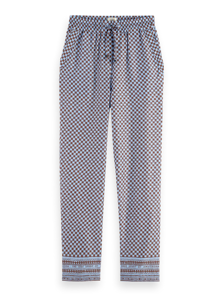 SCOTCH&SODA-MID-RISE PULL-ON BEACH PANT