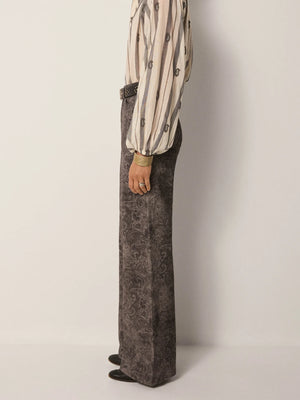 MAISON HOTEL-Iris Pant - Cool Gray