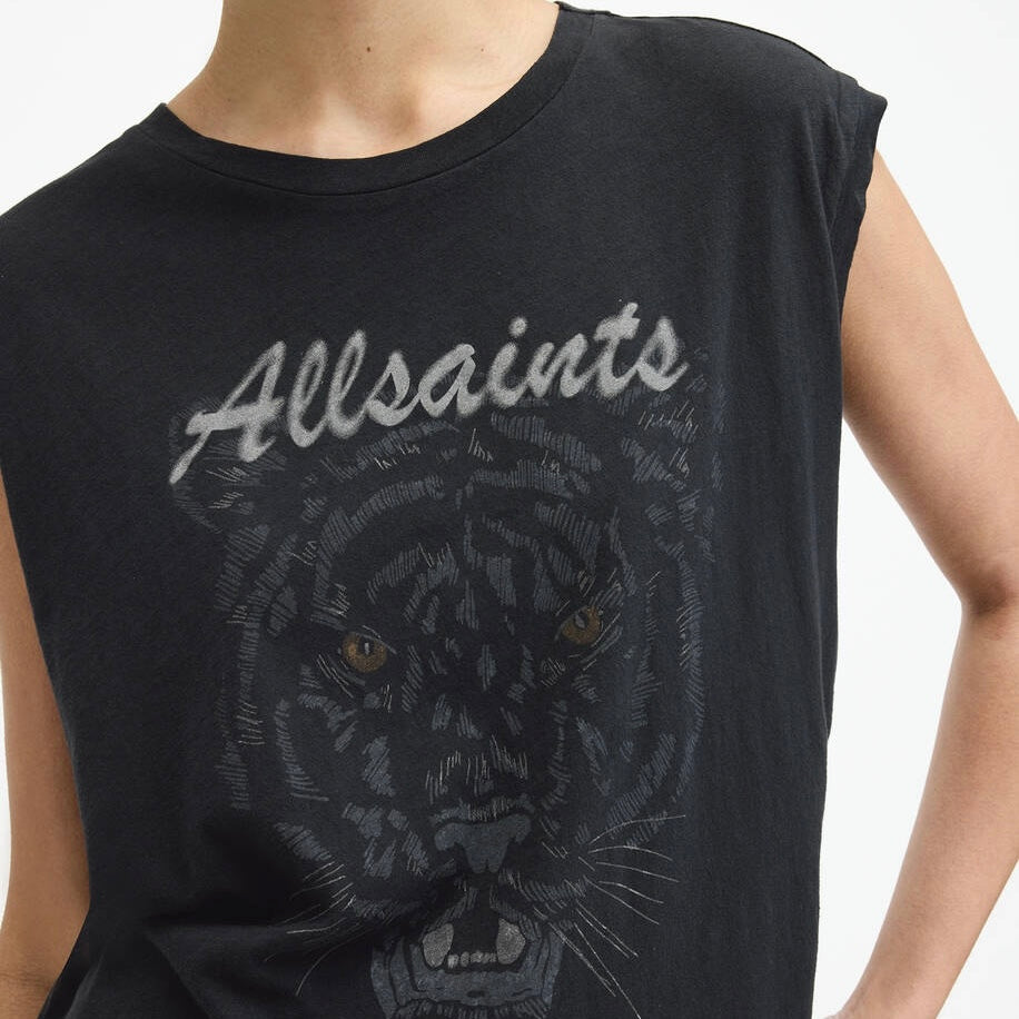 ALLSAINTS-Hunter Brooke Tiger Print Tank Top