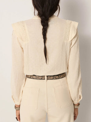 MAISON HOTEL-Blanca Blouse - Romantic Dream