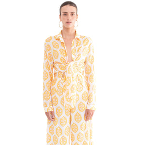 DESERT QUEEN-Aria Tie Shirt