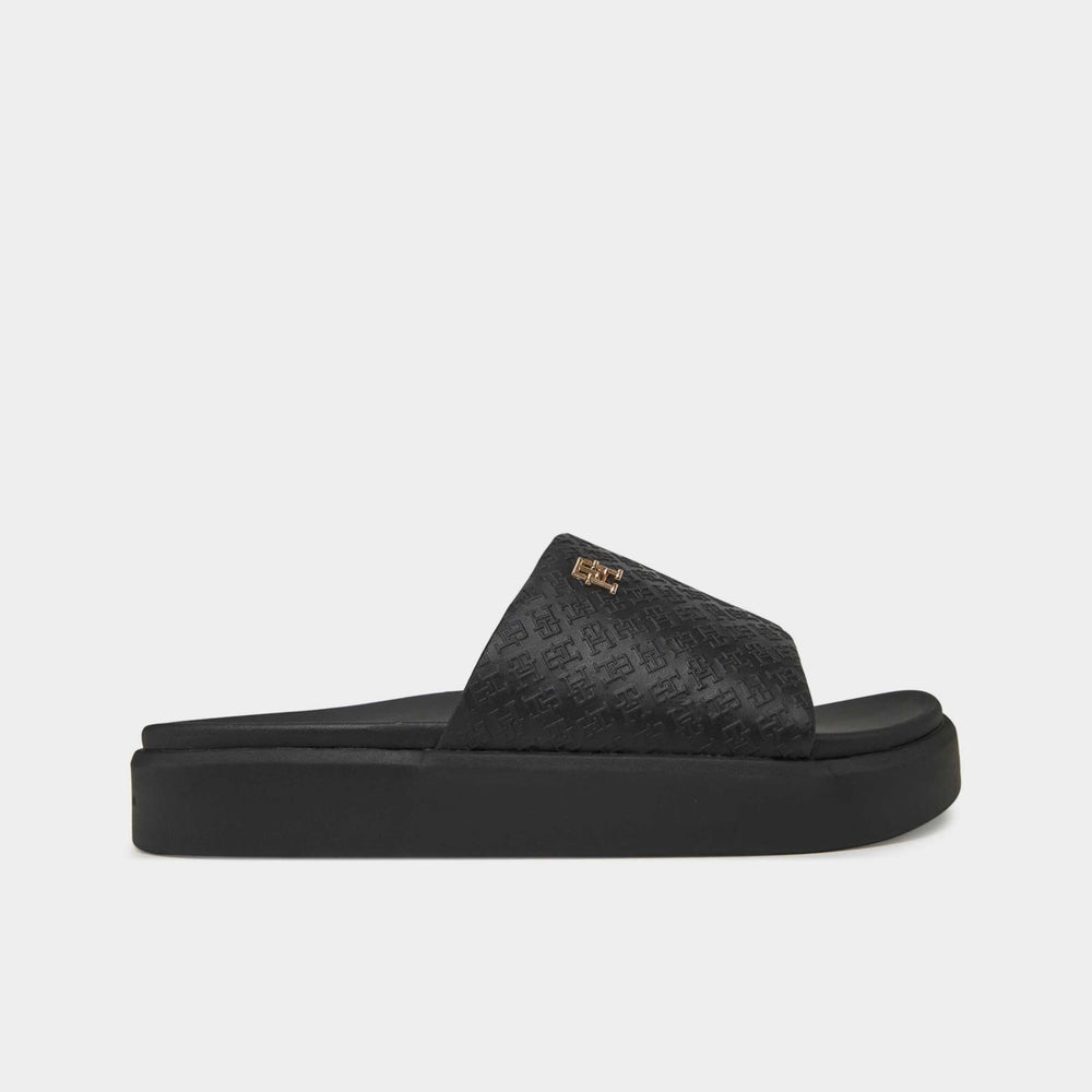 TOMMY HILFIGER-slip black