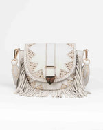 LISSA ECRU SHOULDER BAG
