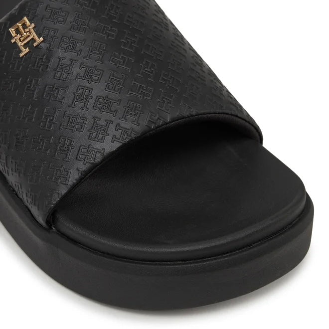 TOMMY HILFIGER-slip black