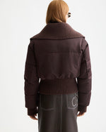 SCOTCH&SODA-AVIATOR COLLAR PUFFER JACKET