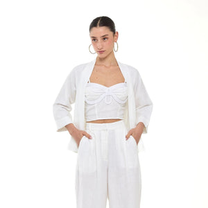 DESERT QUEEN-Lala Linen Jacket