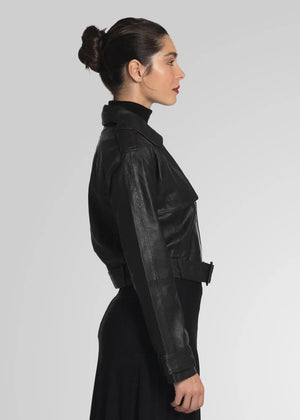 AMAPELLE-ROMIE - CROPPED TRENCH BIKER