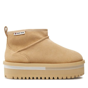 TOMMY HILFIGER- suede flatform