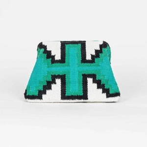 YUCATAN CLUTCH MULTICOLOR BLUE