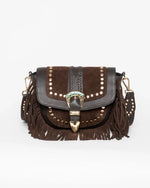 AMAL BROWN CROSSBODY BAG