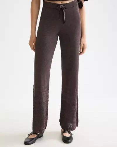 SCOTCH&SODA-METALLIC POINTELLE TROUSER