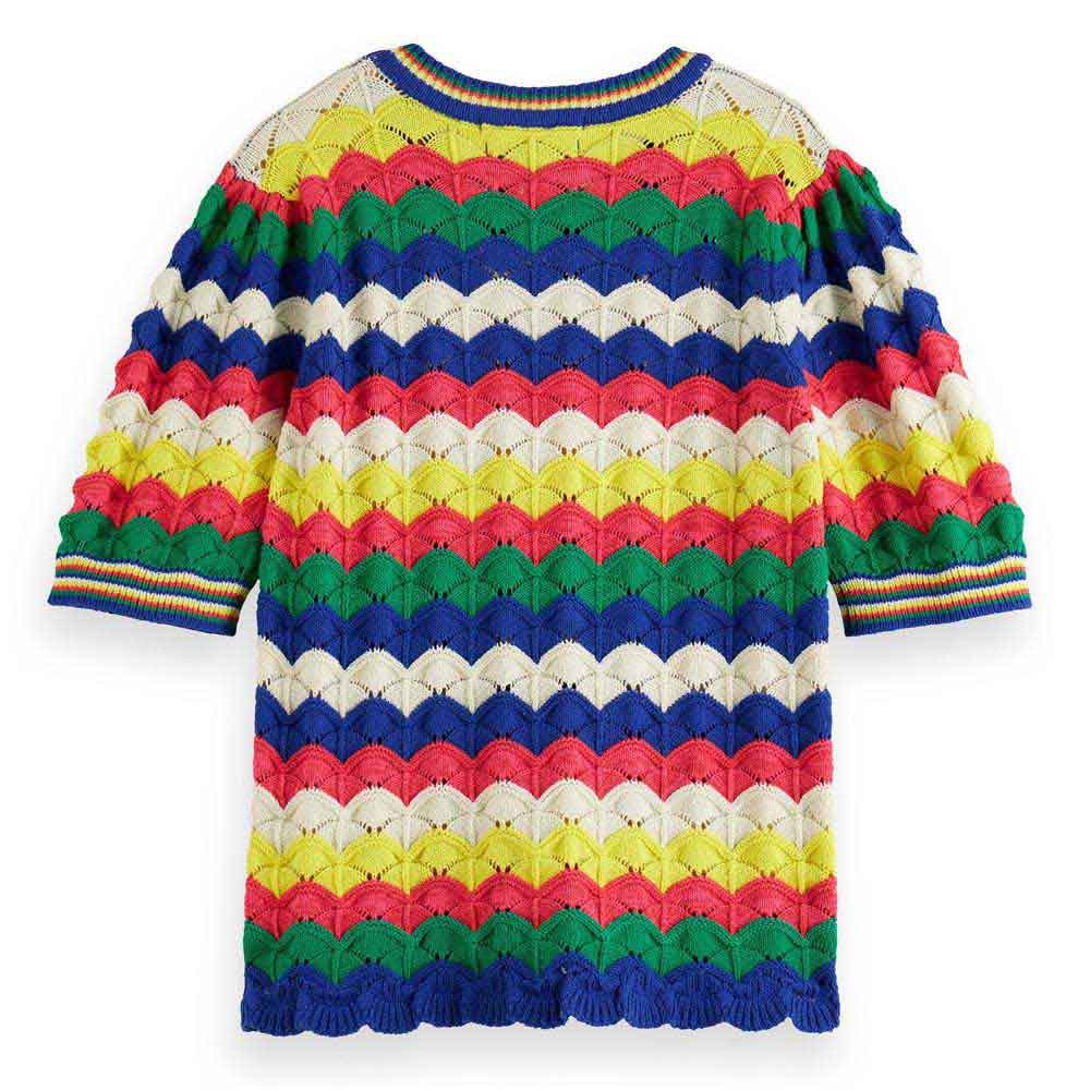 SCOTCH & SODA -Scotch & Soda Wave Stitch Sweater