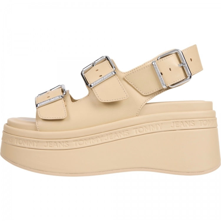 TOMMY HILFIGER-platform beige