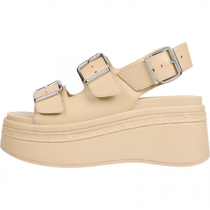 TOMMY HILFIGER-platform beige