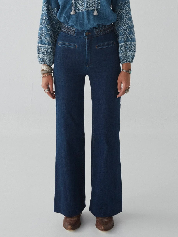 MAISON HOTEL-Ross Pant - Disco Denim