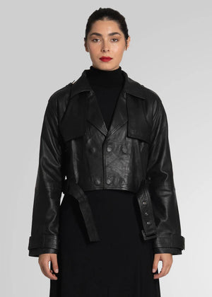 AMAPELLE-ROMIE - CROPPED TRENCH BIKER