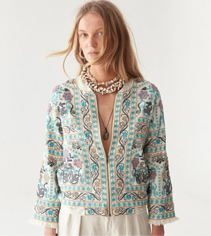 MAISON HOTEL-Audrey Jacket - Rococo Macaron