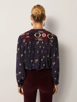 MAISON HOTEL-Milla Blouse - Vagator Marino