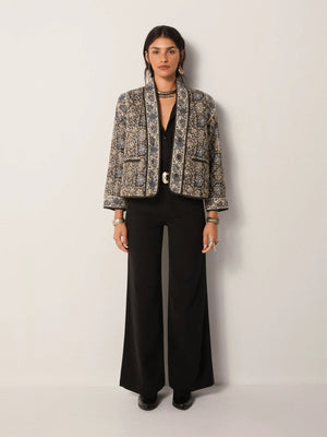 MAISON HOTEL-Sugata Jacket - Blue Orchid