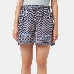 SCOTCH&SODA-WOMEN
HIGH RISE LUREX STRIPE PRINTED SHORTS