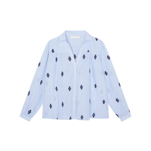 MAISON HOTEL-Marianne Blouse - Light Oxford