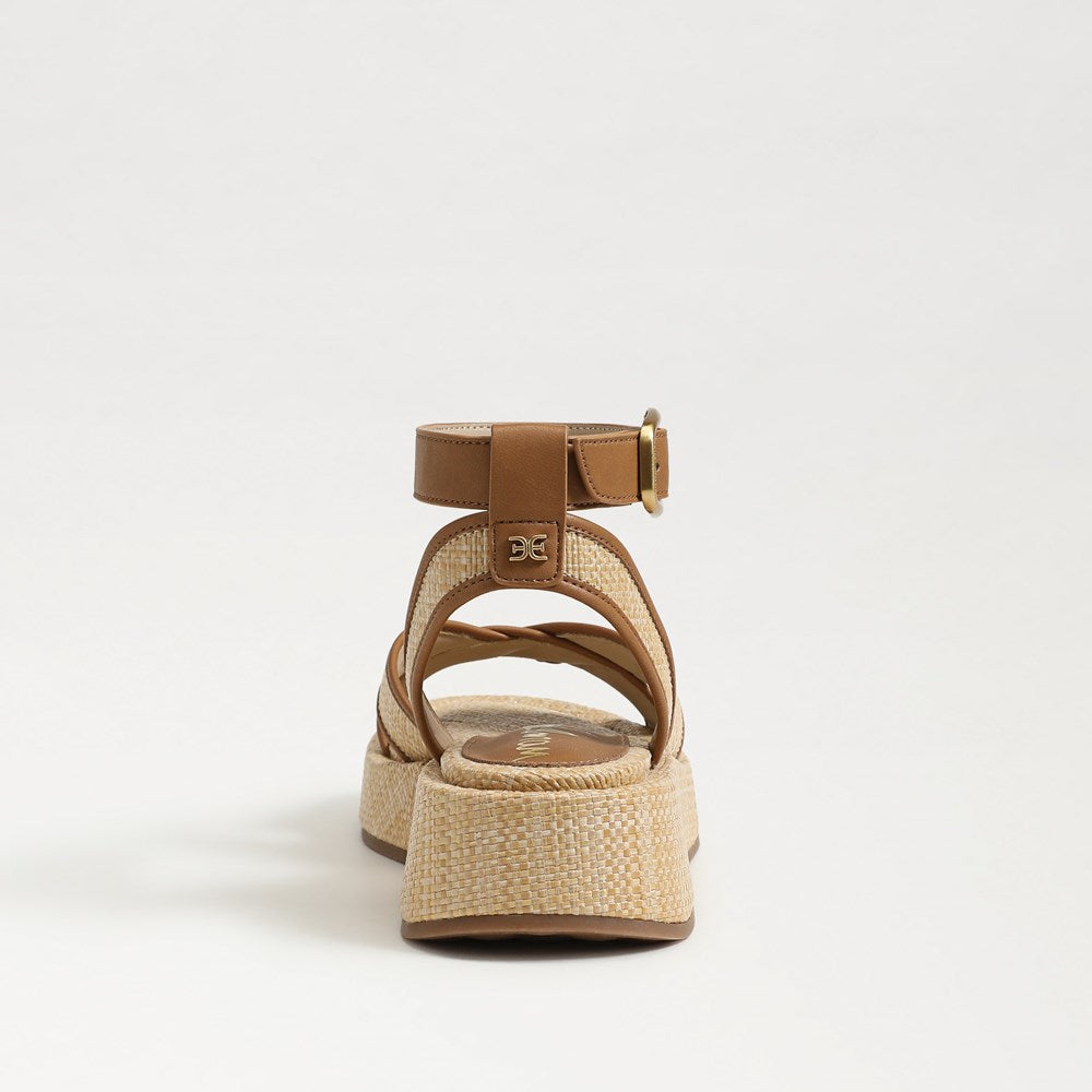 SAM EDELMAN-NYLIE PLATFORM ANKLE STRAP SANDAL
