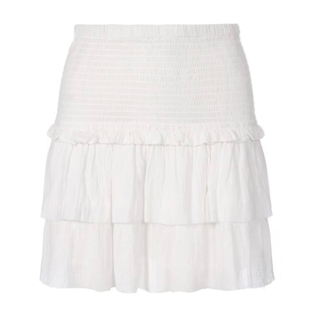 WHITE & VANILLA white skirt