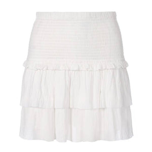 WHITE & VANILLA white skirt