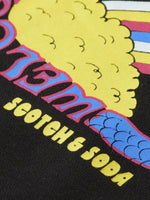 Scotch & Soda black sweater backprint